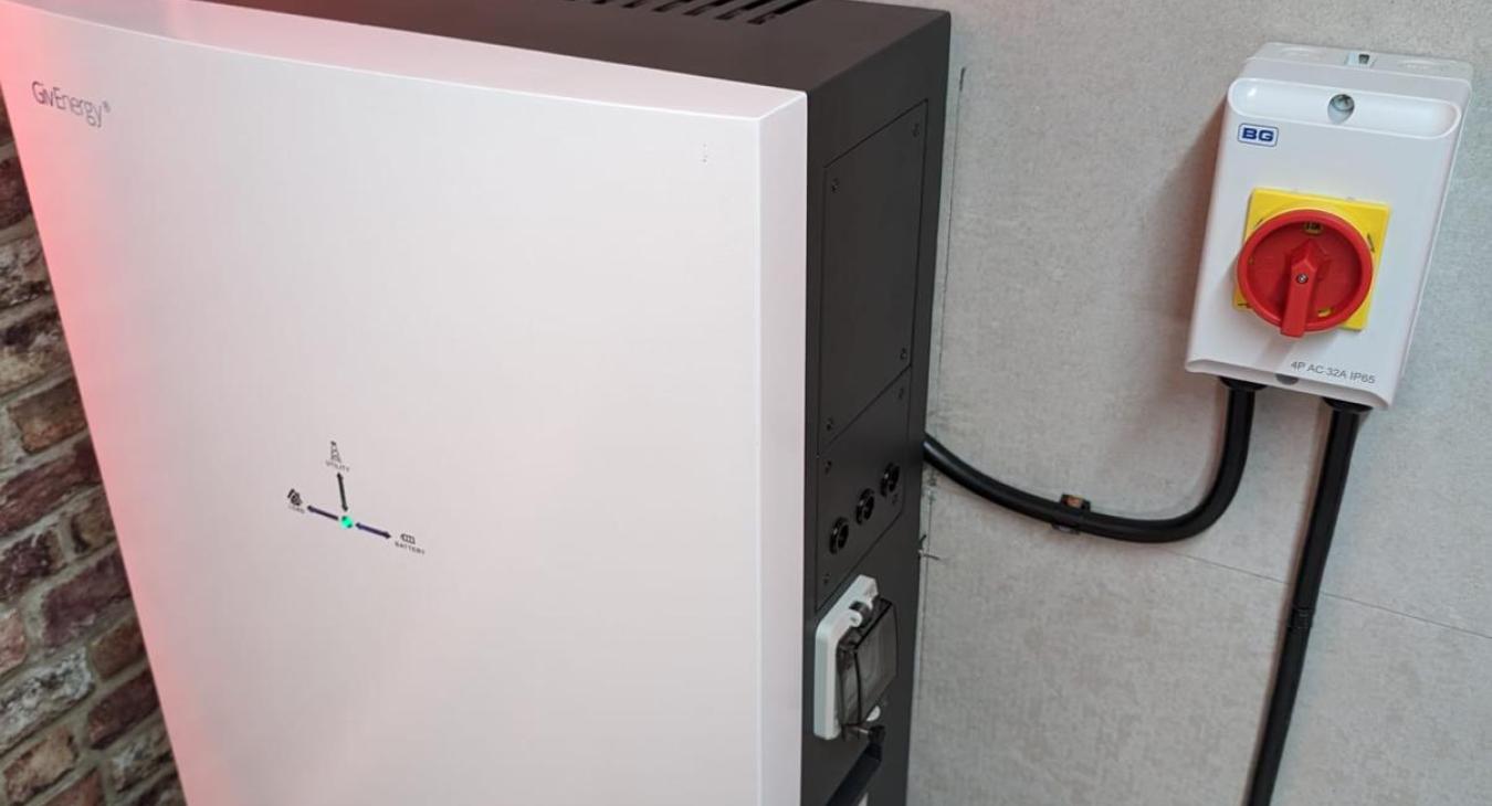 GivEnergy 2.0 Battery Storage Installation by DNA Father and Son's Electrical, Corby