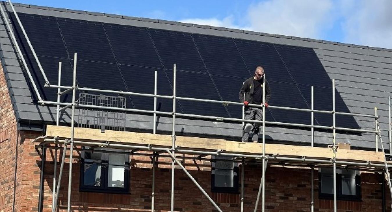 Solar Panel Installation in Corby