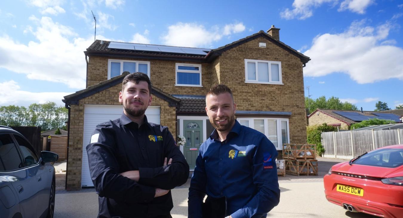Solar Panel and Batter Storage Installation in Corby