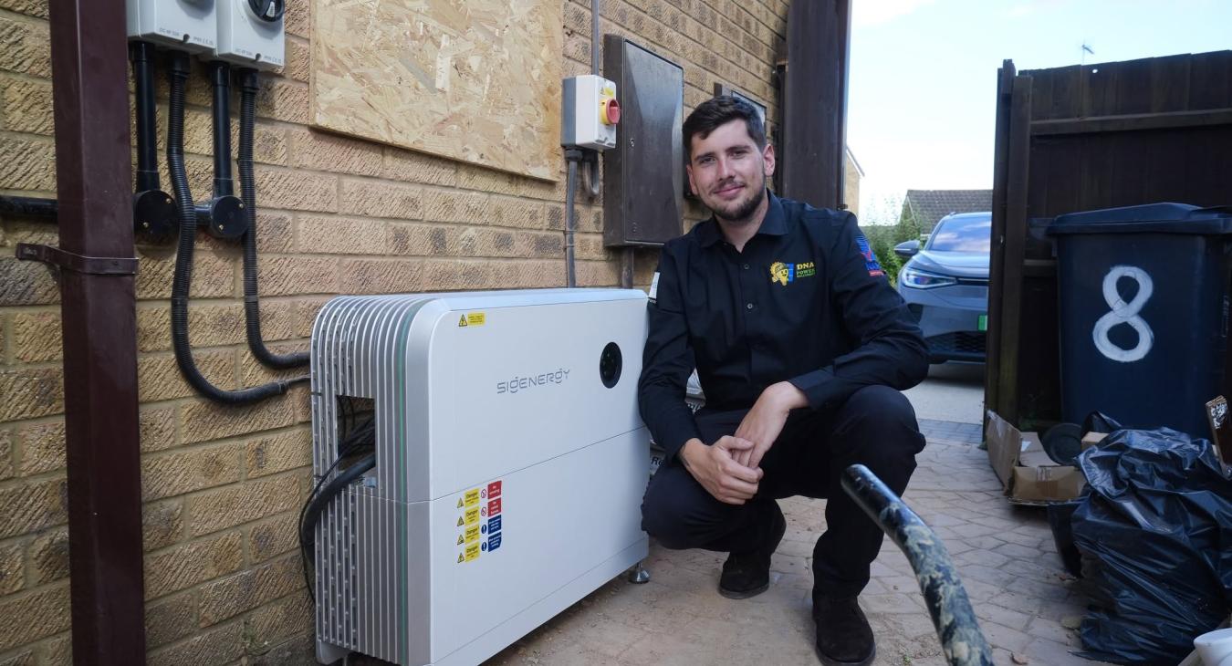 Solar Panel and Batter Storage Installation in Corby