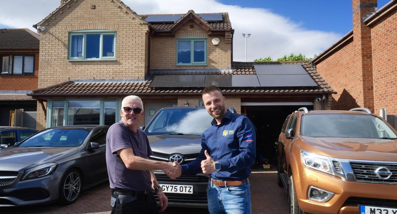 Solar Panel Installation in Corby