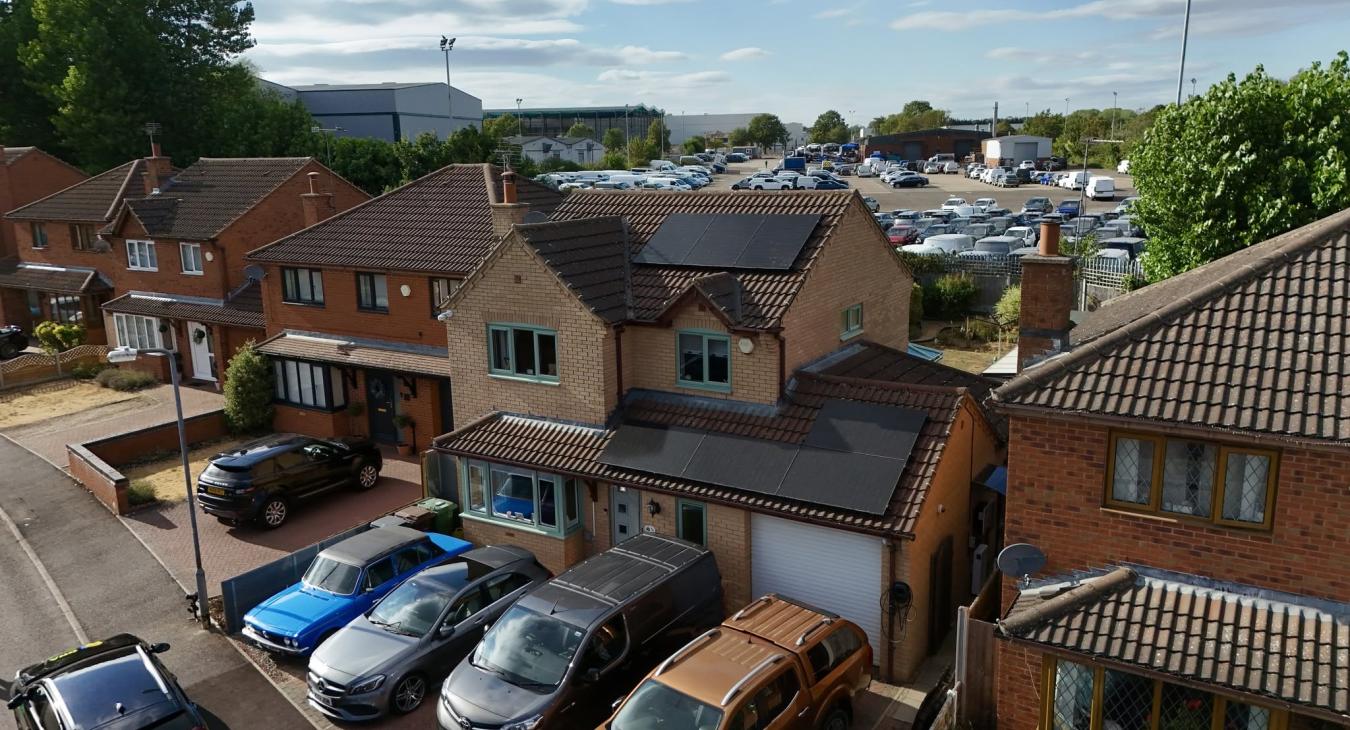 Solar Panel Installation in Corby